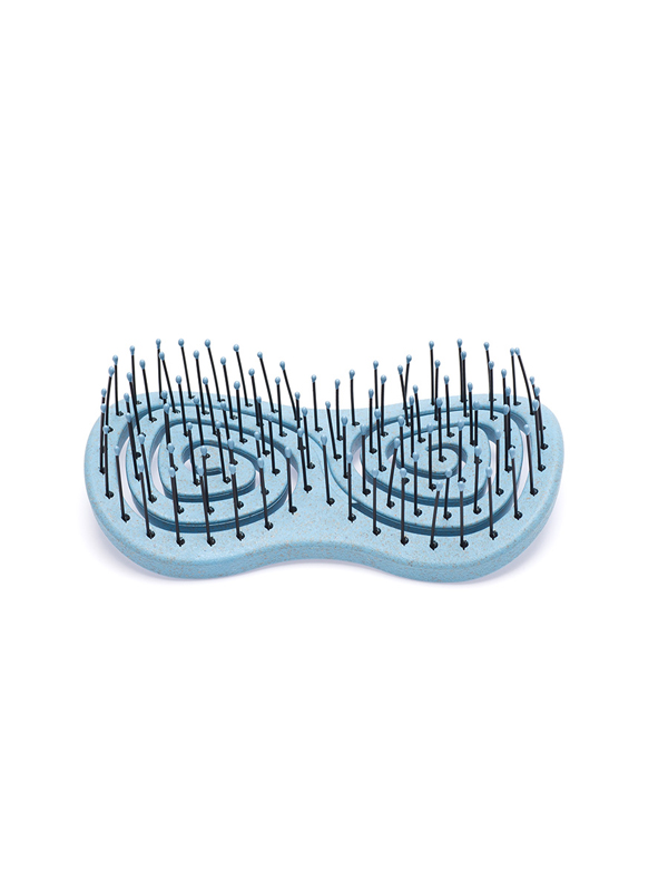 Щетка массажная "Friendly" DEWAL BEAUTY DBEF35-light blue